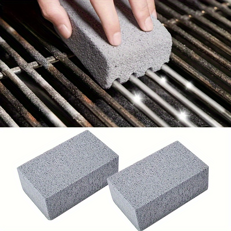 

1pc, Effortlessly Clean Your Bbq Grill With This Bbq Grill Cleaning Brush Brick! Party Supplies