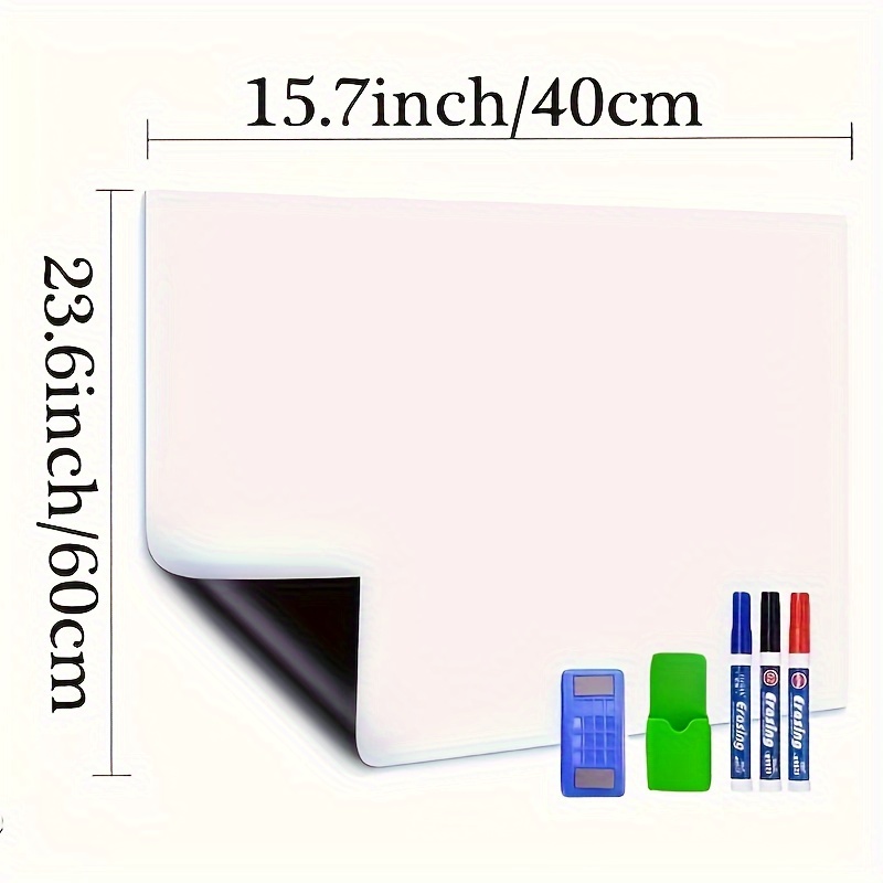 Magnetic Whiteboard Contact Paper, 40 X 17.3 Inch Self Adhesive