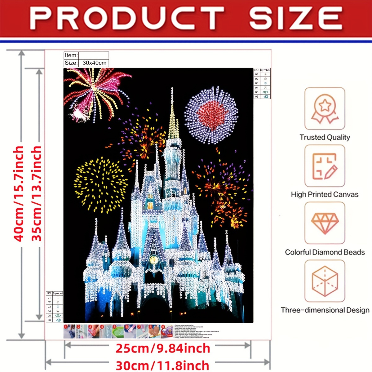 5D Diamond Painting World of Disney Kit