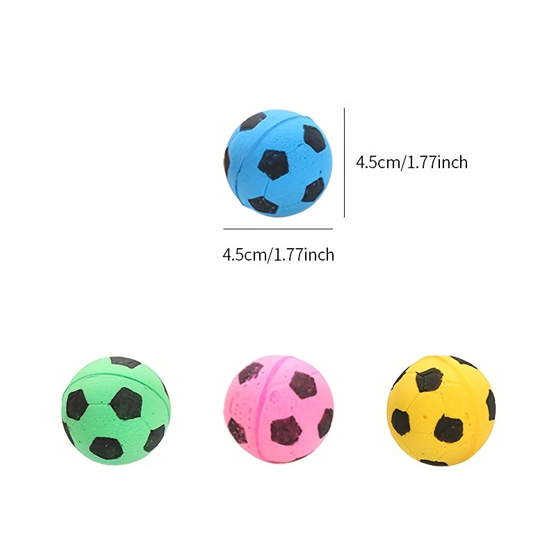 Balles de soccer en mousse souple pour chat pour l'exercice - Temu Canada