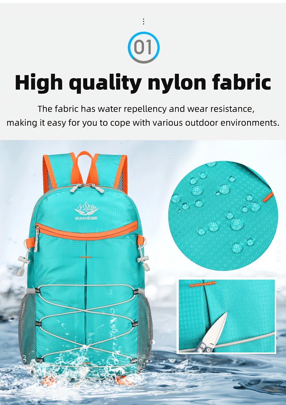 Breathable Foldable Fishing Backpack Large Capacity For Outdoor Activities,  Hiking, Riding, And Biking Unisex Back Pack Sport From Yuanmu23, $32.51