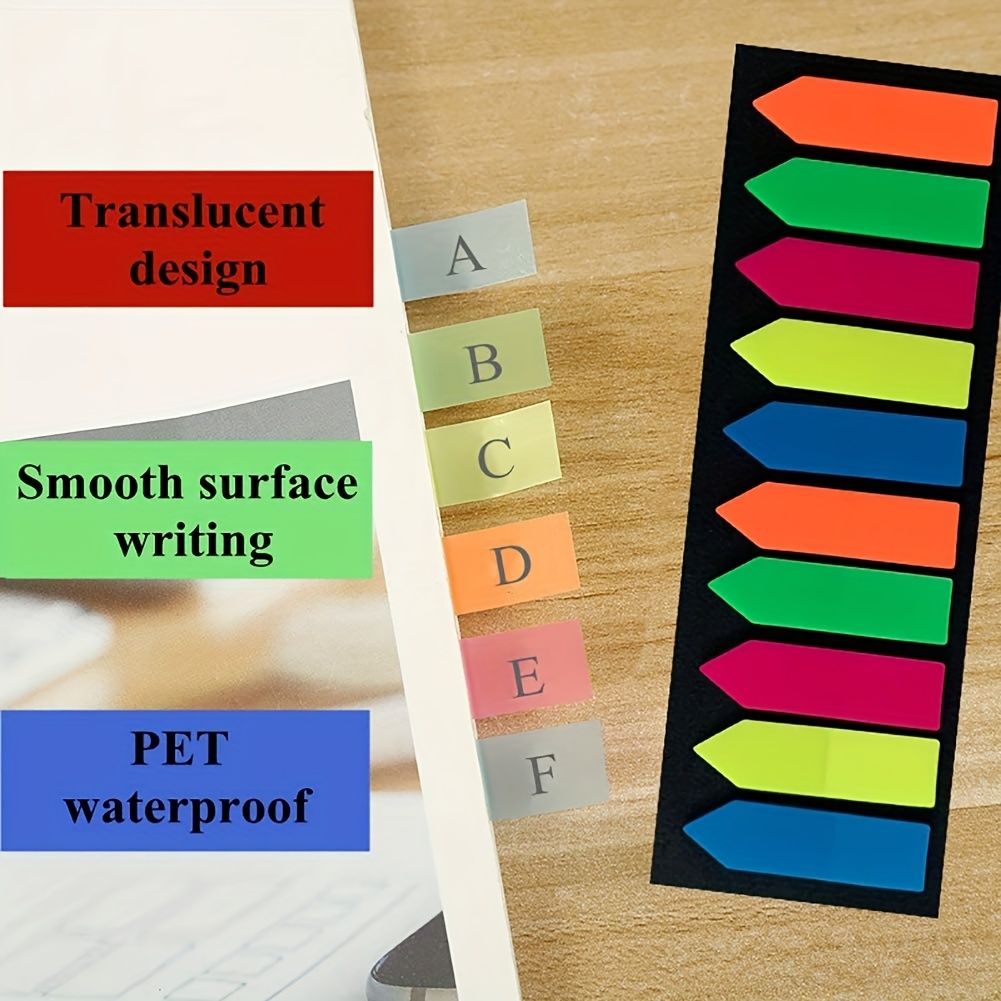 Small Sticky Tabs Arrow Index Tabs For Note Classification - Temu