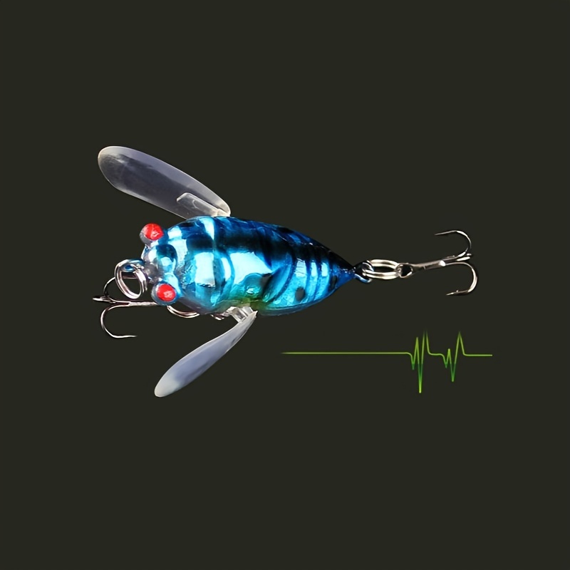 Leurre de poisson dur Bionic Cicada forme appât de pêche avec