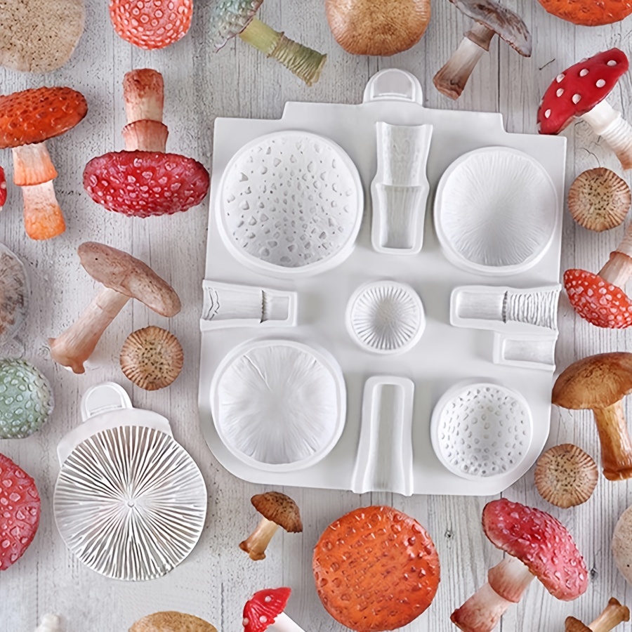 Mushroom Mold Mushroom Molds Silicone 3D Unique Jewelry Box