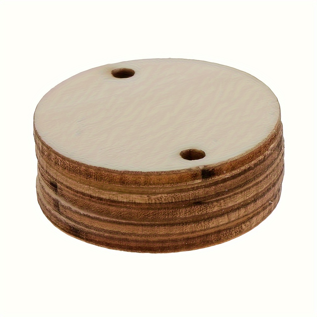 Wooden 2-hole Round Wooden