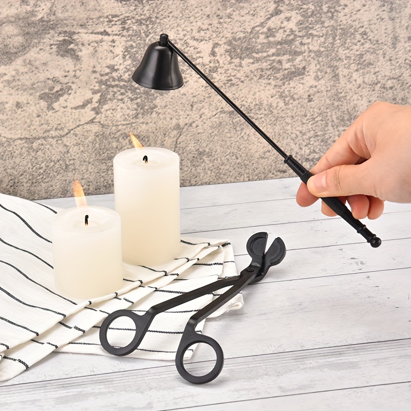 2 in 1candle Accessory Set Candle Wick Trimmer Candle - Temu