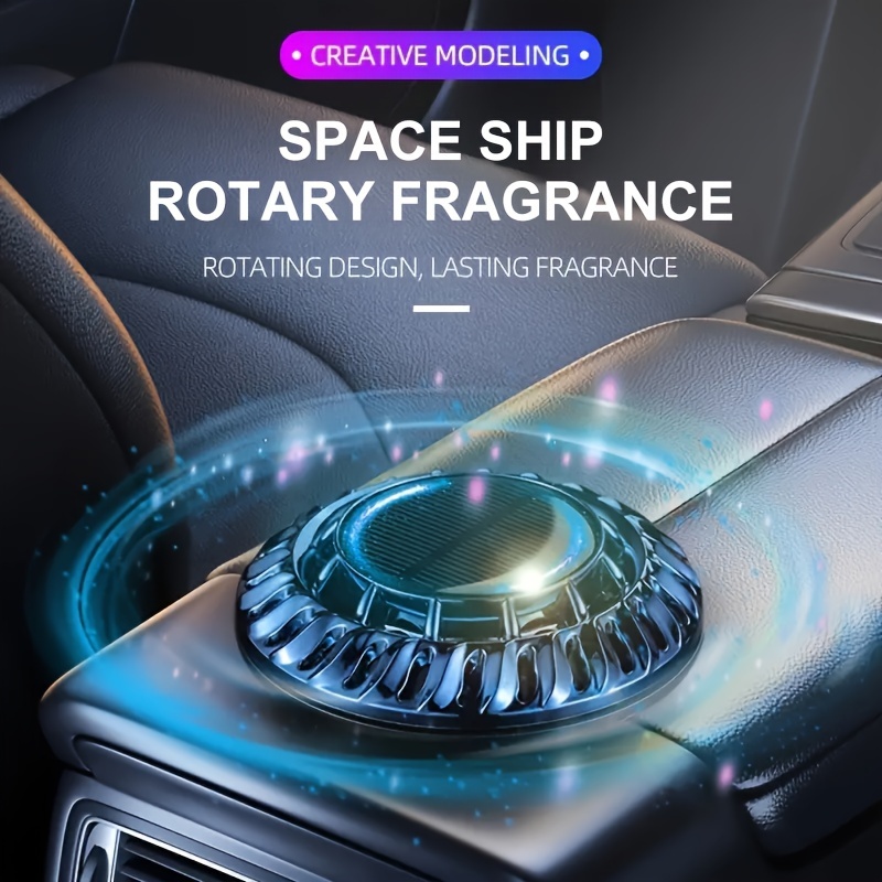 Solar Rotating Perfume Automotive Aromatherapy Interior - Temu