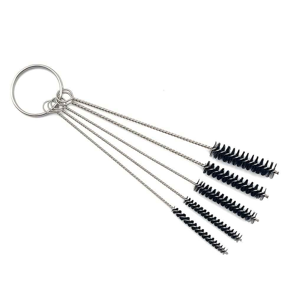 Cleaning Brush Needles Tool Kit For Airbrush Paint Spray Gun Nozzle Tip Air  Cap