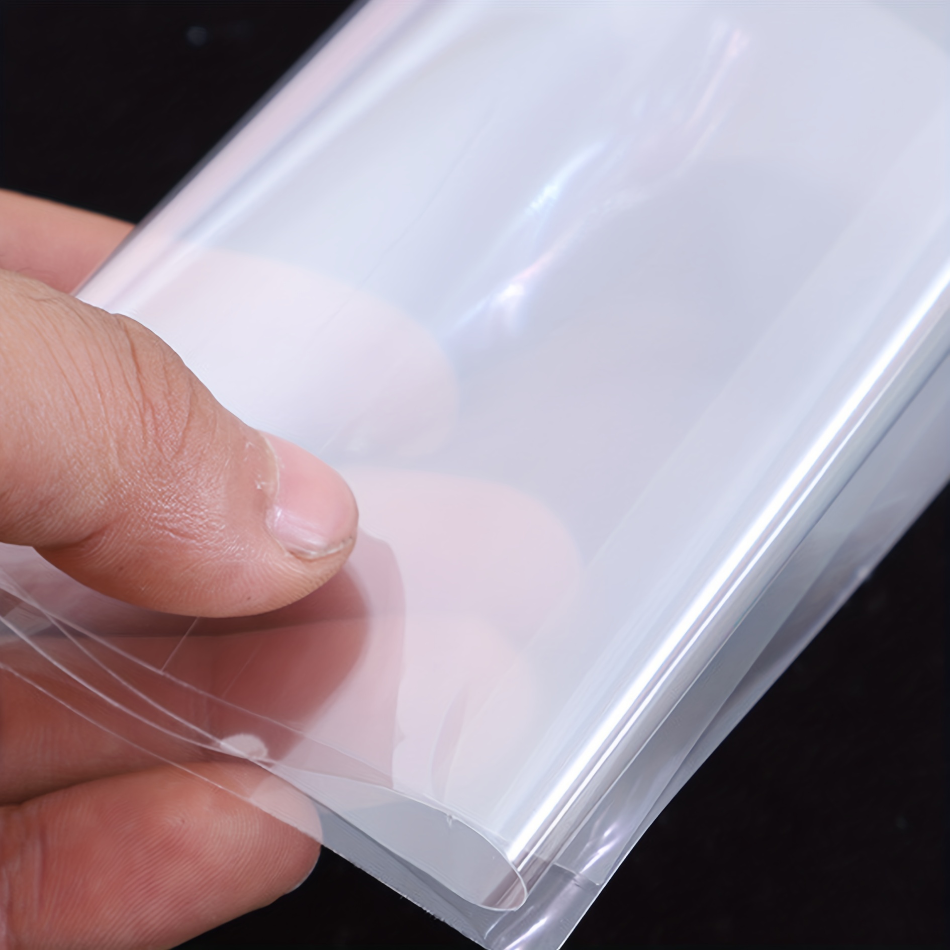 Clear Large Self Sealing Cellophane Opp Bags Clear Plastic - Temu