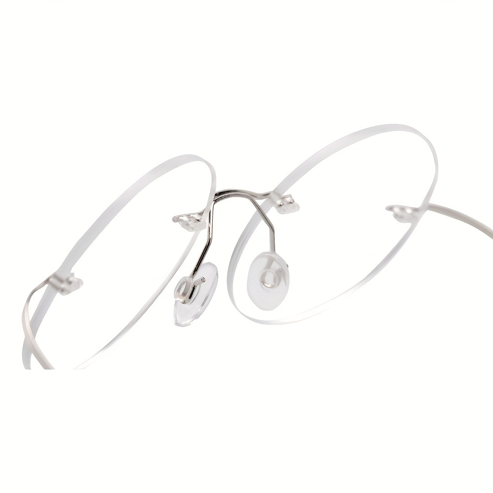 Titanium Stainless Steel Rimless Reading Glasses