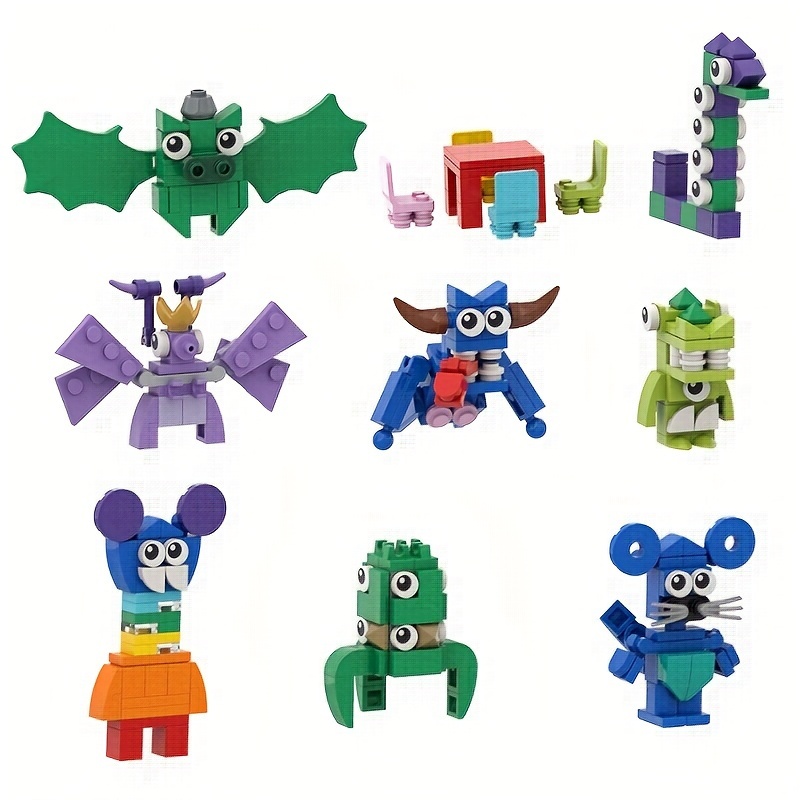Wubbox Singing Monsters Building Block Toys 6-in-1,Music Game Action  Figures Chorus Robot DIY Model,Game Fan Collectibles,8+ Children Adult Boys  Girls