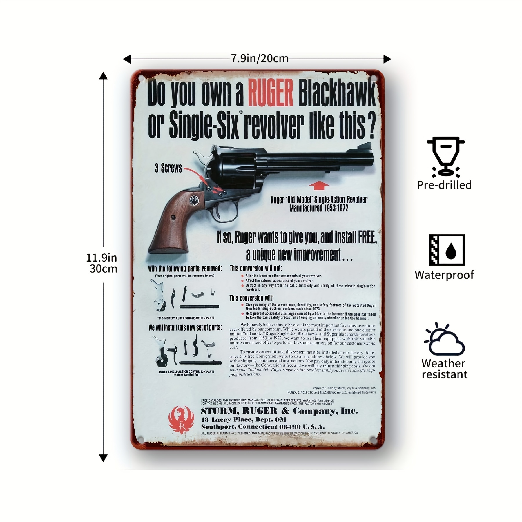 Magnetic Screw Size Chart Aluminum Sign Comprehensive Guide - Temu