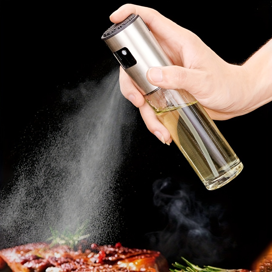 Oil Sprayer For Cooking, Olive Oil Sprayer Mister, 3.38oz Olive Oil Spray  Bottle, Olive Oil Spray For Salad, BBQ, Kitchen Baking, Roasting