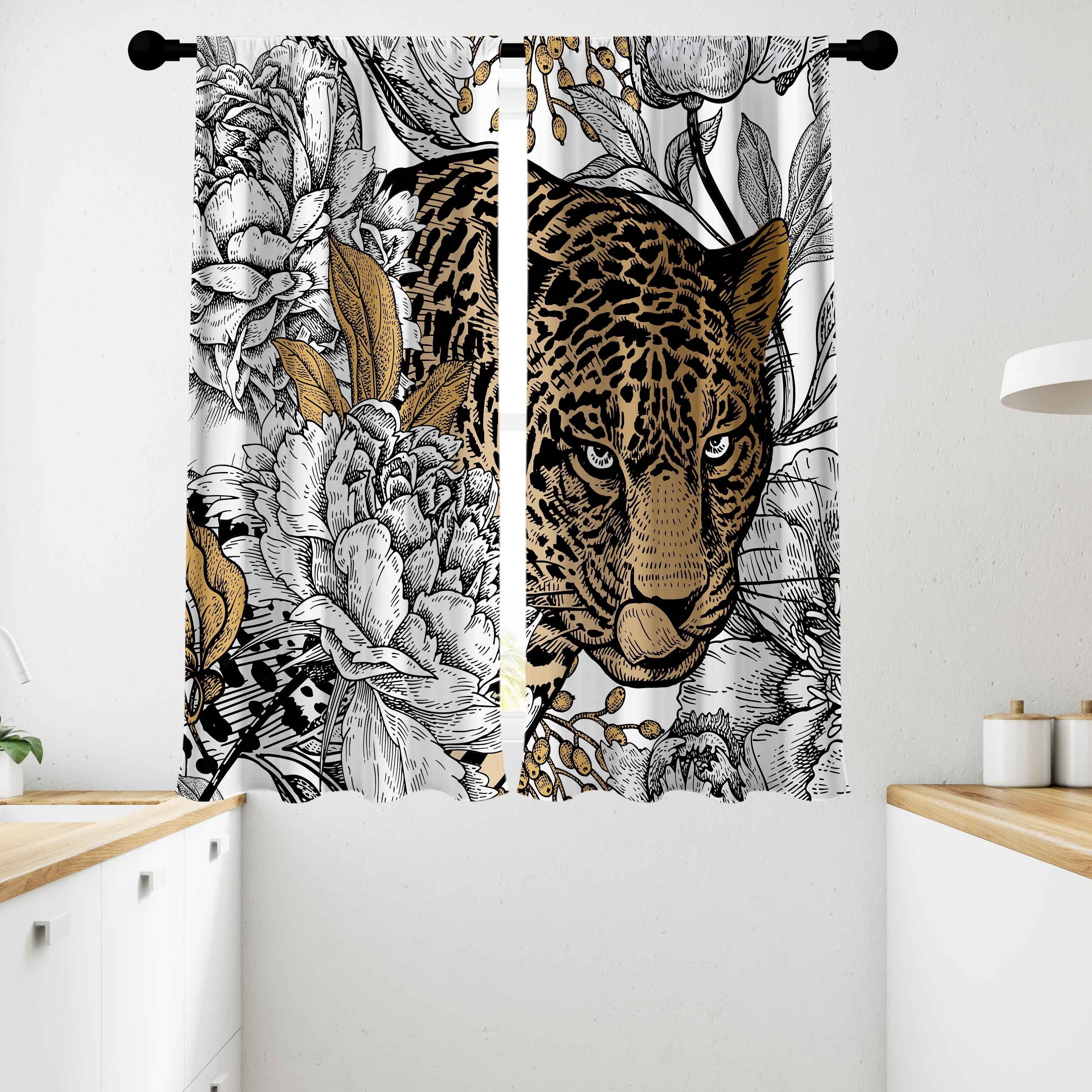 Floral Animal Fabric, Wallpaper and Home Decor