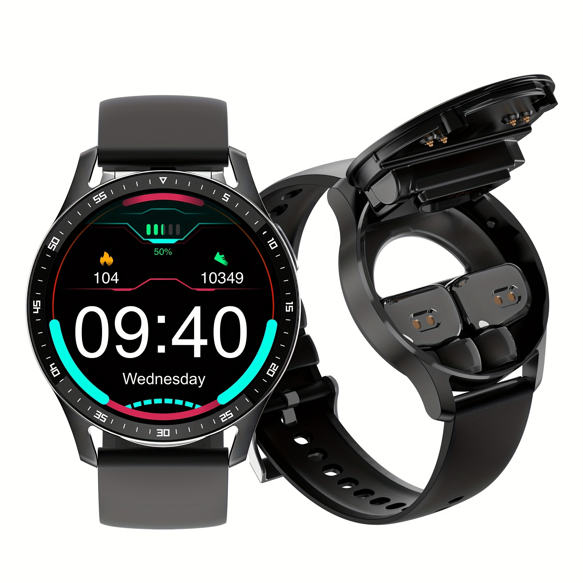 

Smart Sports Watch With Built-in Earphone Waterproof Smart Watchs Call Suitable For Android And Ios