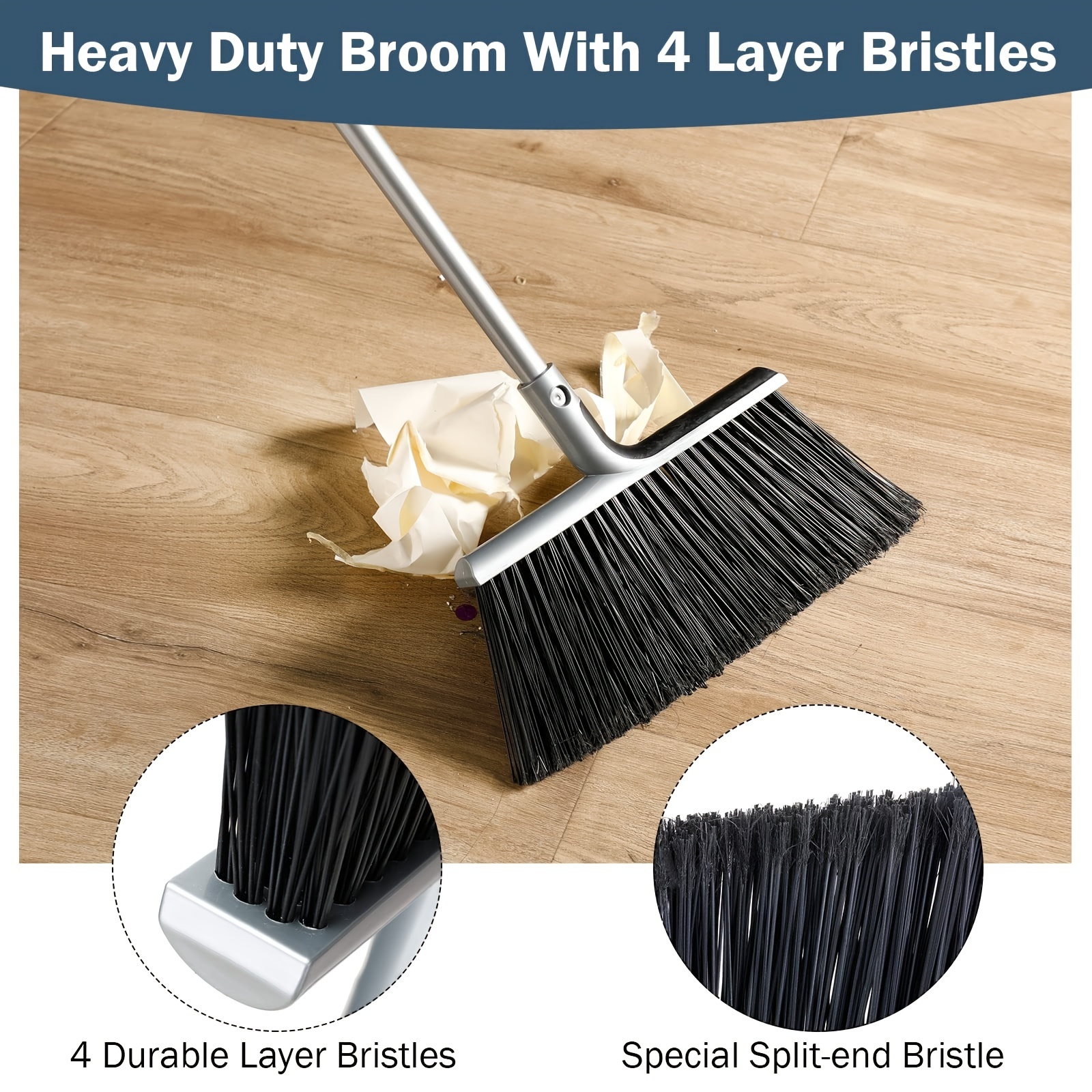  Fuller Brush Indoor-Outdoor Broom Head - Heavy-Duty