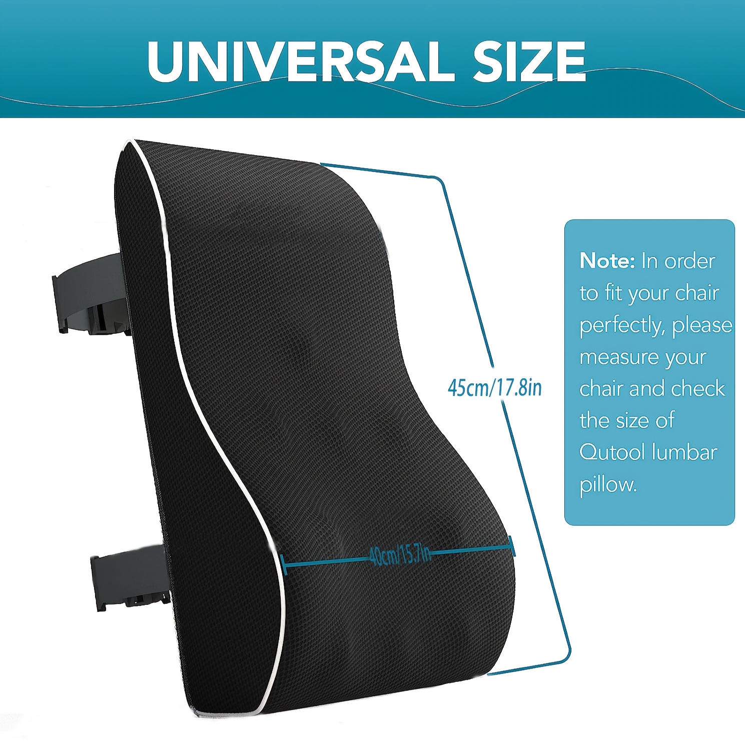 Lumbar Support Pillow for Office Chair Back Support