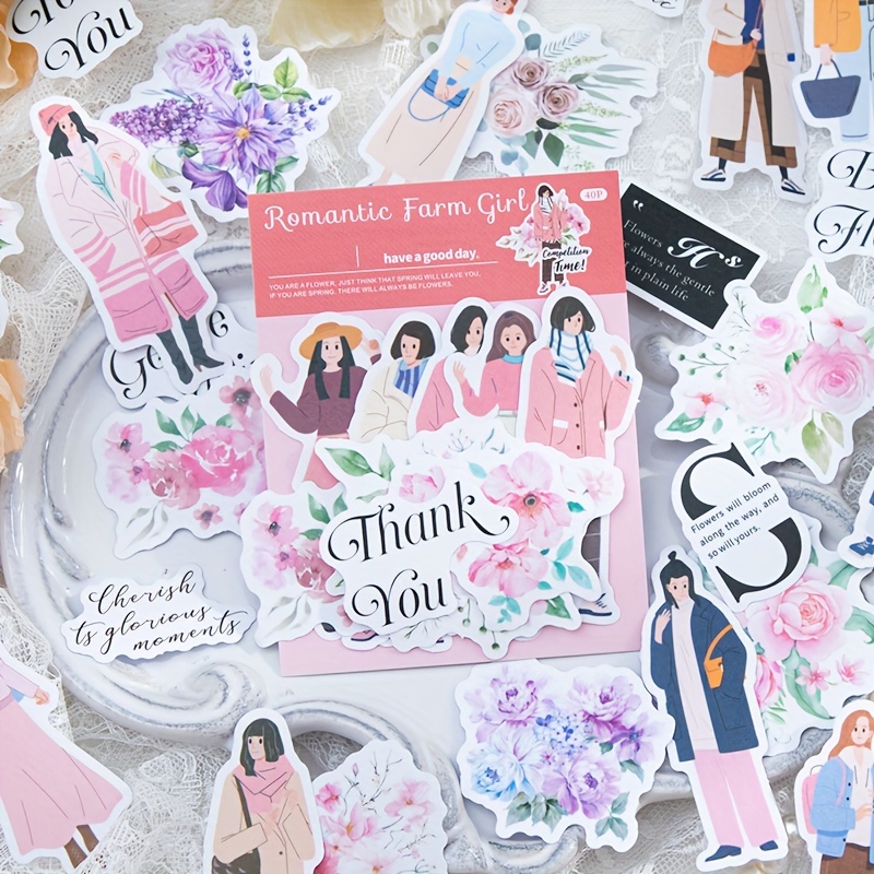 Girls' Outfit Stickers: Diy Scrapbooking Supplies For - Temu