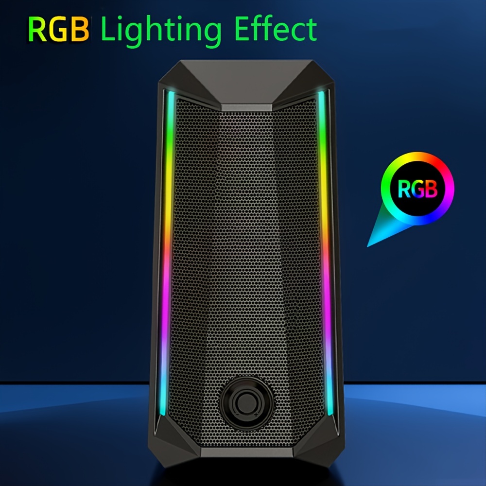 Enceinte PC GAMENOTE SK202 2.0 RGB, alimenté par USB