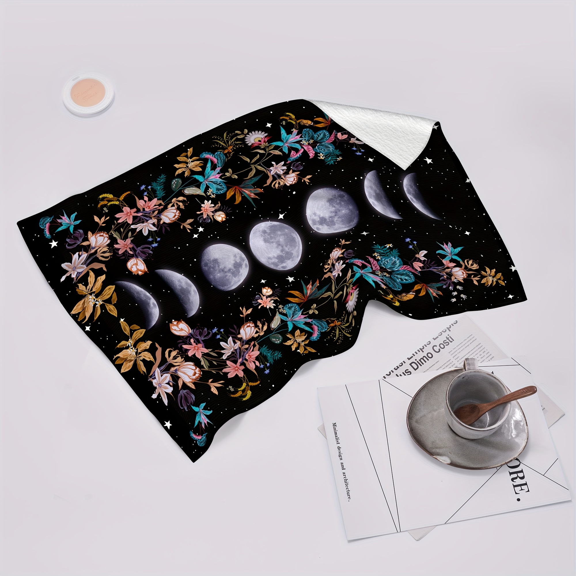 Cleaning Dish Cloth, Moon Microfiber Kitchen Towels Set, Hand Towels For Drying  Dishes Kitchen Towels And Dish Sets Towel - Temu