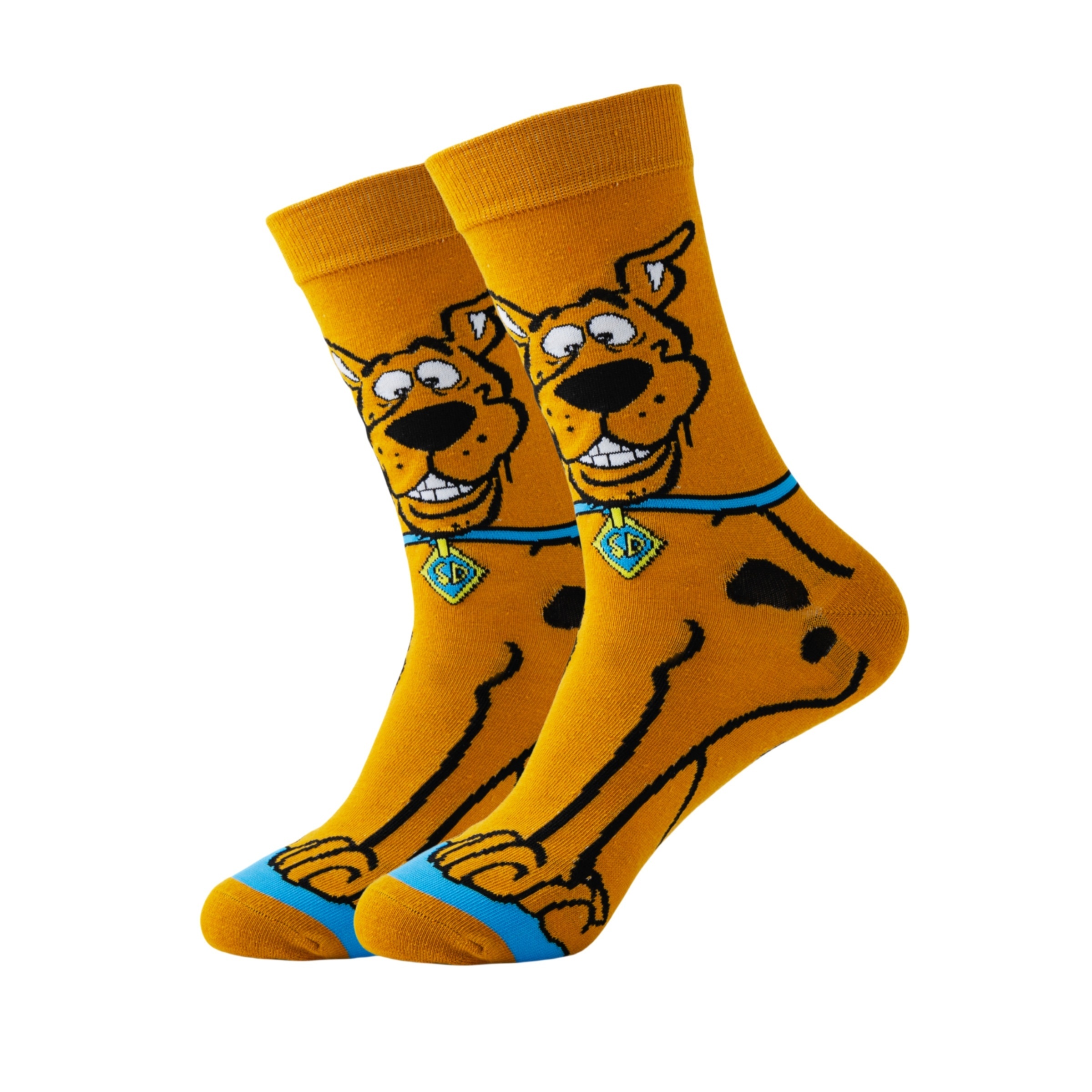 Pair of Yellow Socks Clip Art - Pair of Yellow Socks Image