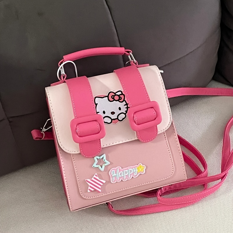 Hello Kitty Pencil Case Cute Kt Cat Cosmetic Bag - Temu