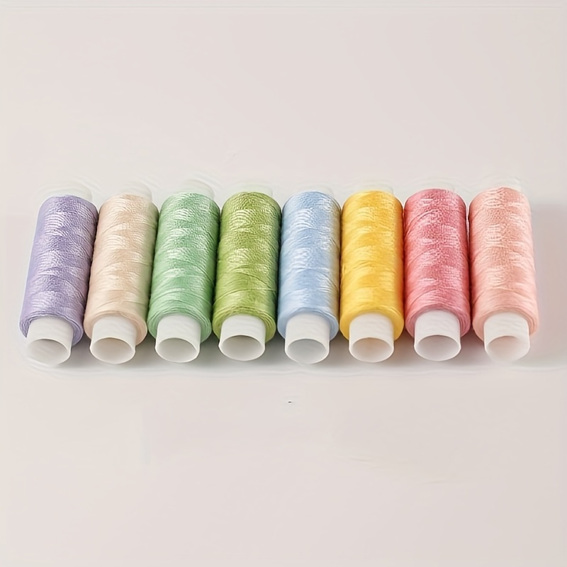 24pcs Set Mixed Colors Sewing Threads Sewing Machine Small - Temu