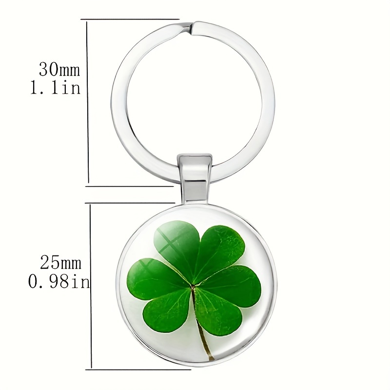 Purse chain/ bag charm/ purse accessories/ purse charm with clovers