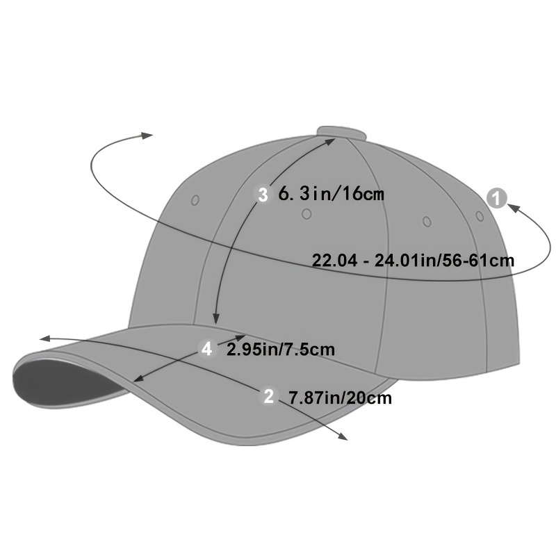 Men's Outdoor Breathable Baseball Cap Sunscreen Casual Hat
