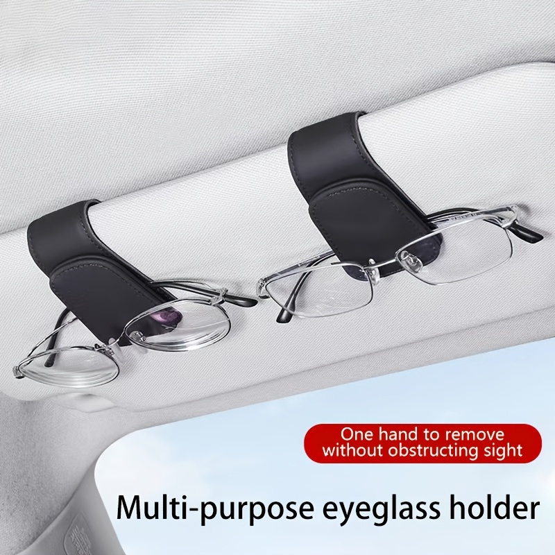 2 Packungen Autobrille Halter Universal Auto Visier Sonnenbrille