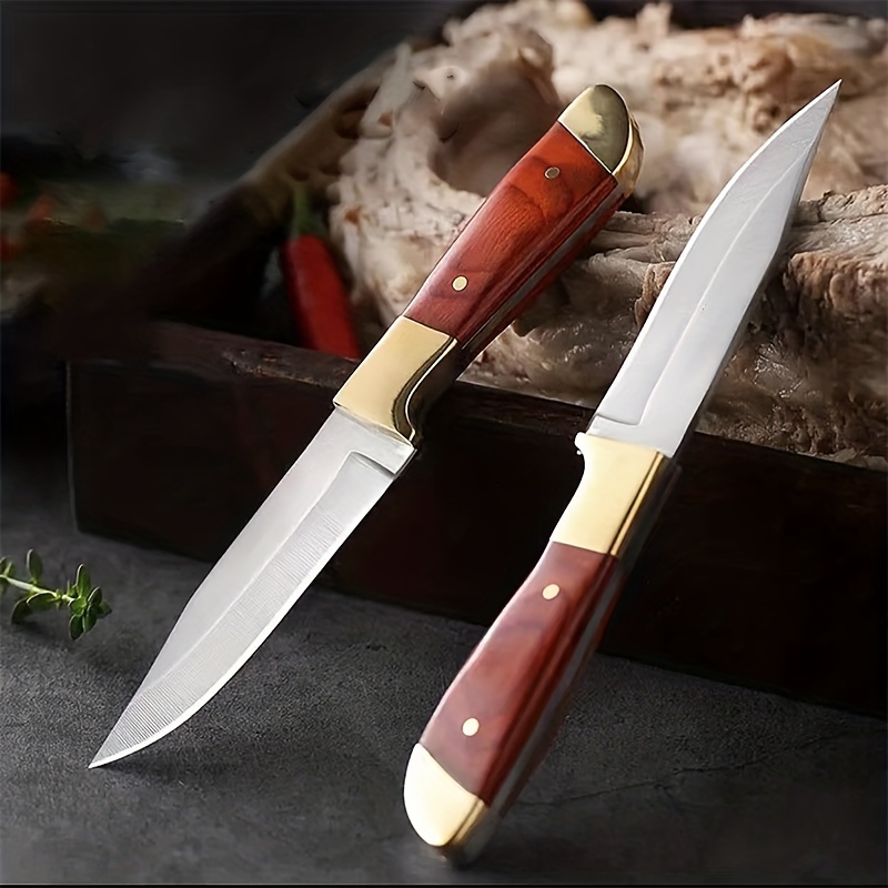 Mongolian Knife Copper Hand Meat Knife Household Fruit Knife