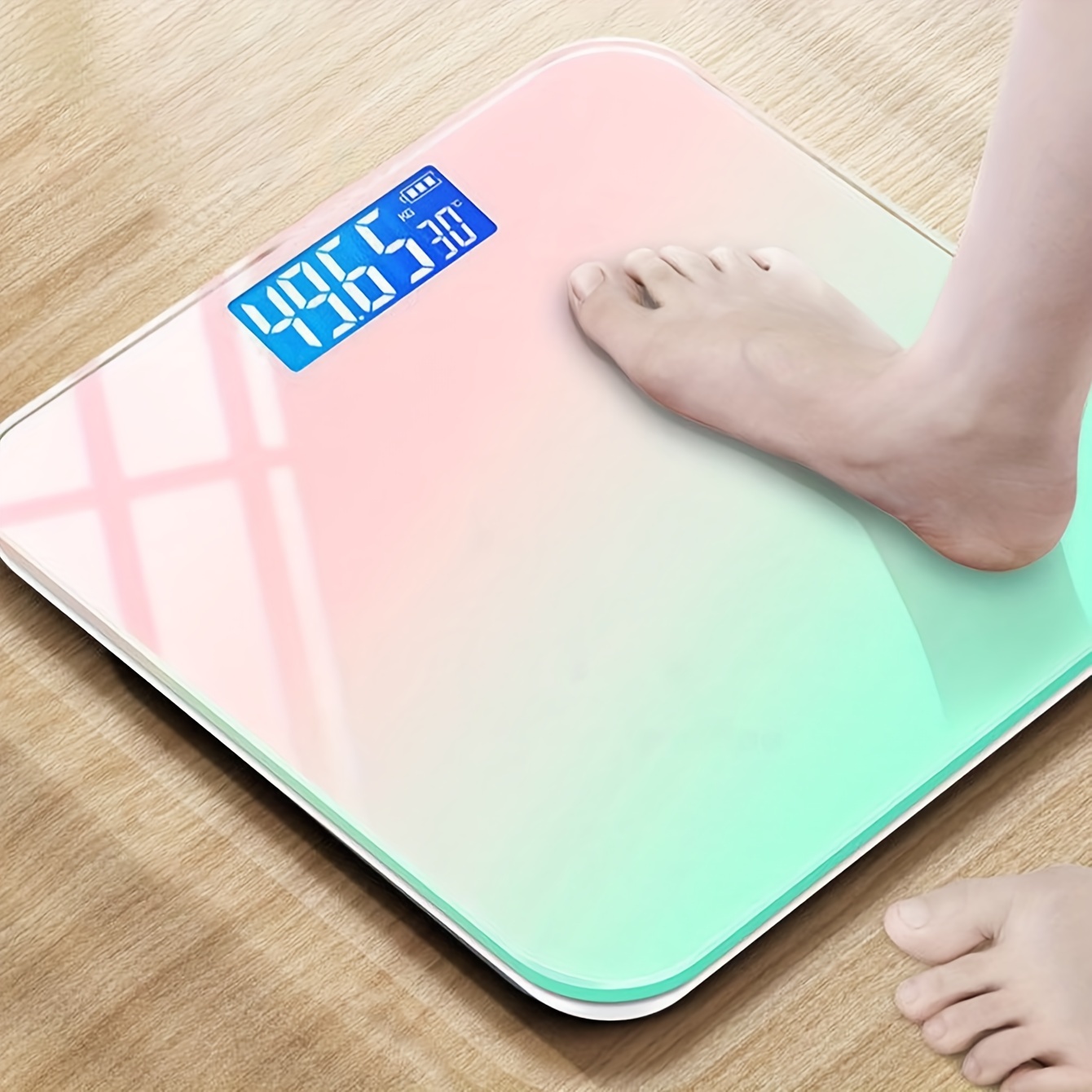 Weight Scale Digital Electronic Tempered Glass Portable Bathroom Body  Weighing