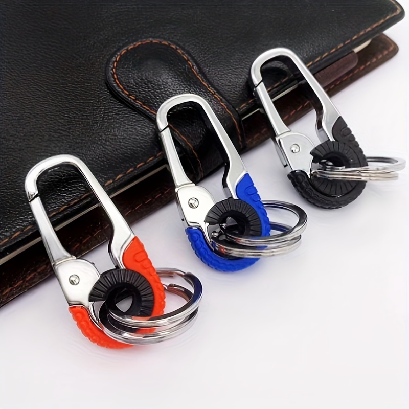 Alloy Carabiner Key Clip Key Ring Loop Hook Titanium Car - Temu