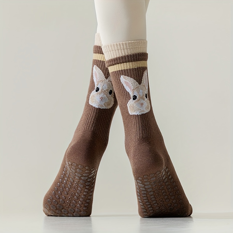 Non slip Yoga Socks Cute Animal Designs Perfect Pilates - Temu