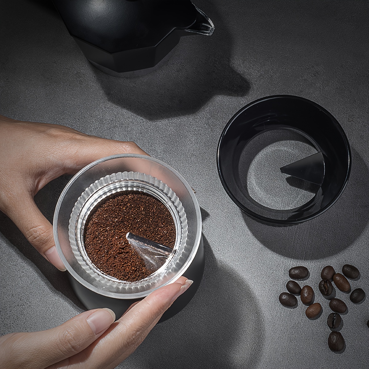 Distribuidor de café, herramienta de distribución de café, distribuidor de  café (51mm) : : Hogar y cocina