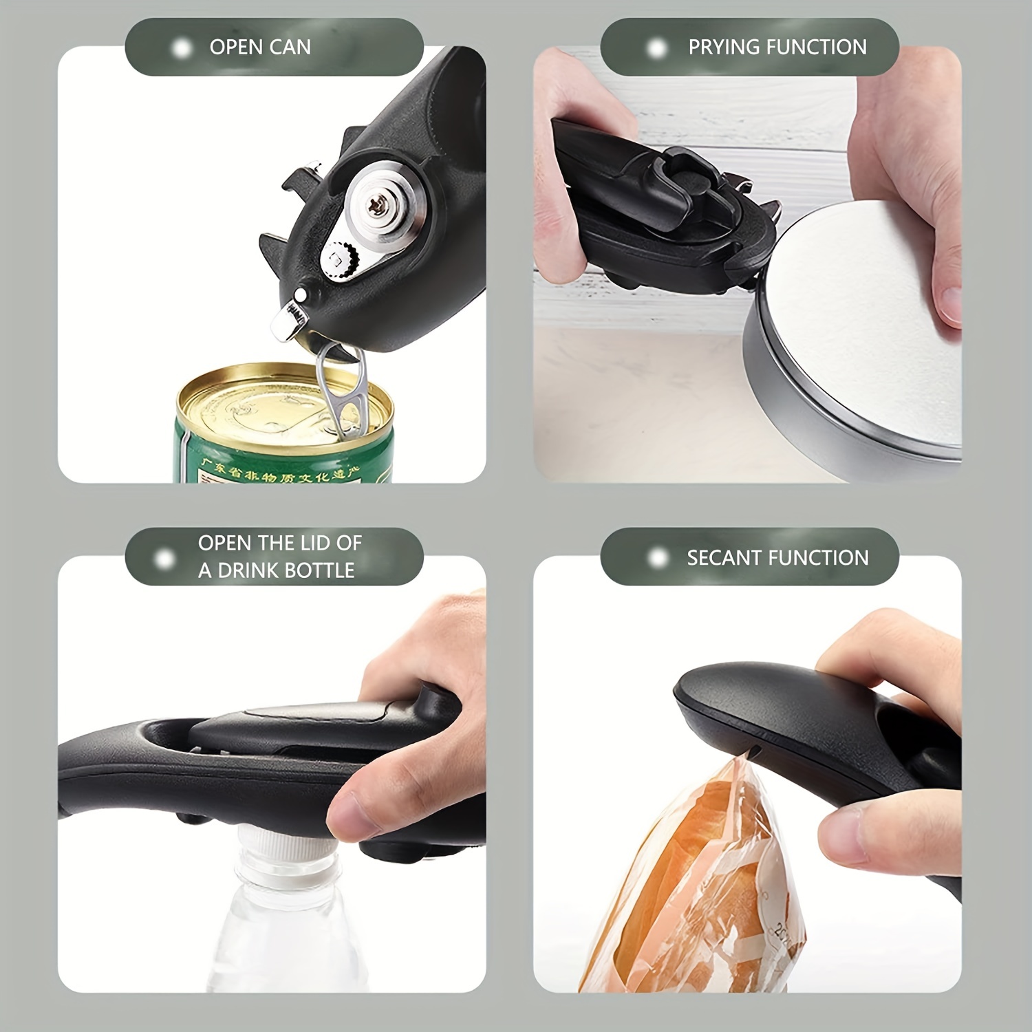 Manual Cans Openers Kitchen Tools Accessories Beer Soda Bottle Opener Easy  Pull Can Cutter Top Remover for Party Useful Gadgets