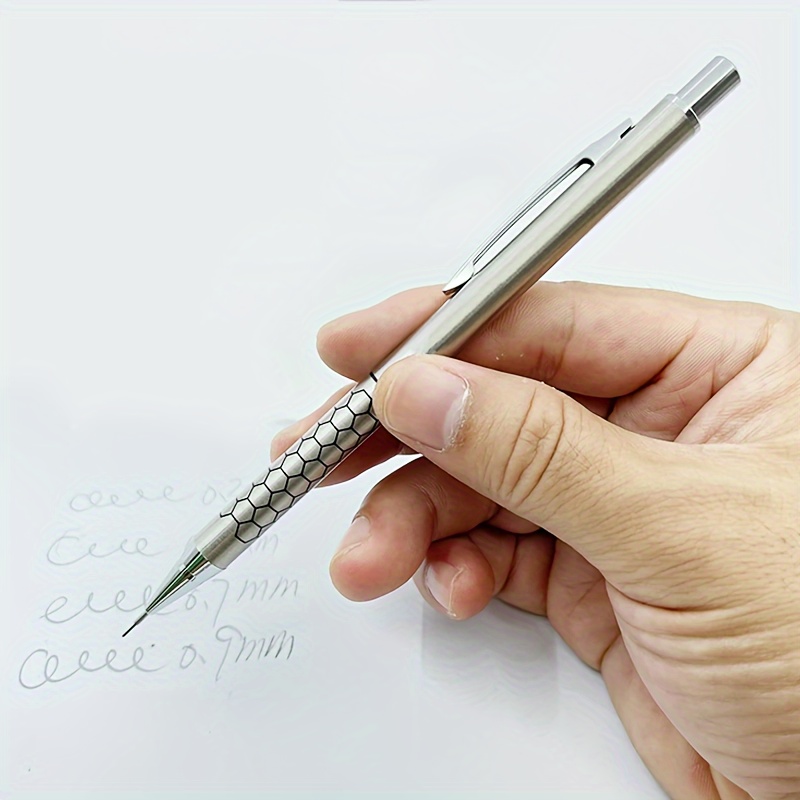 0.3 0.5 0.7 0.9 1.3 Mechanical Pencil Set Full Metal Art - Temu