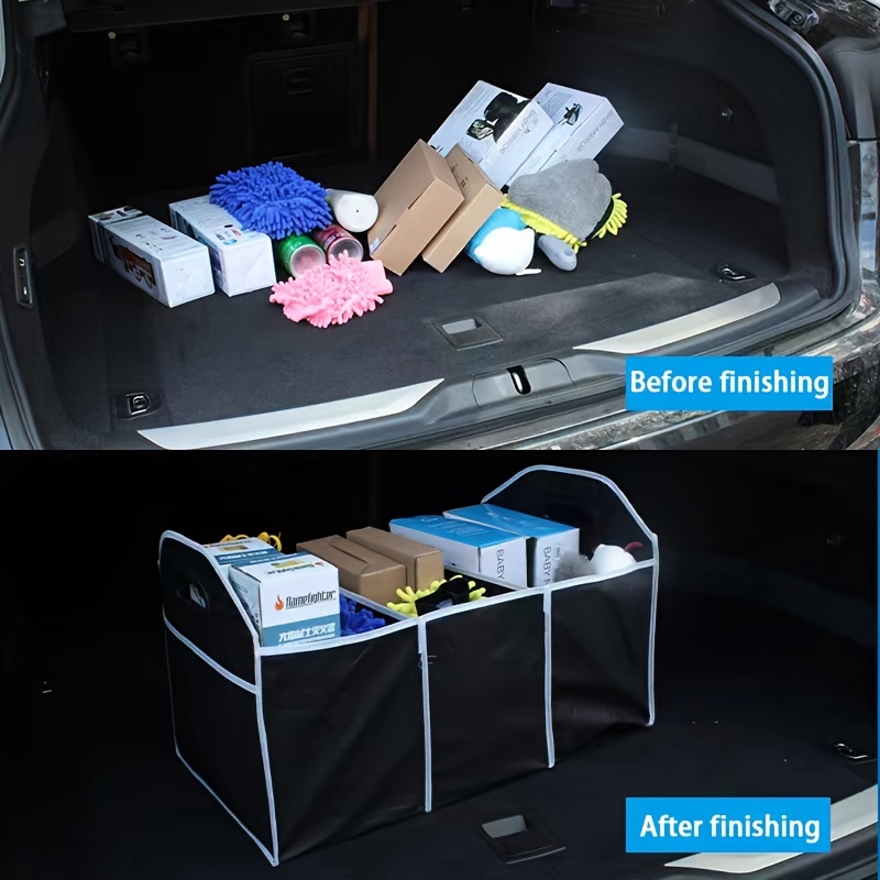 Car Storage Box Multi functional Storage Box Foldable Trunk - Temu