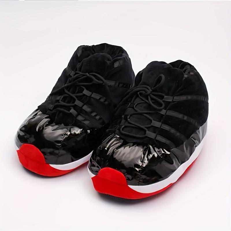 unisex cozy fleece lined slip shoes non slip fabric sole Temu United Kingdom