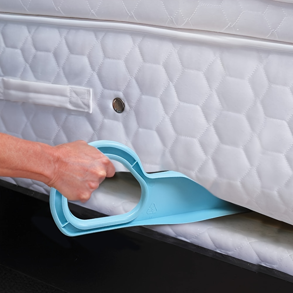 

Effortlessly Lift And Secure Your Mattress With This 1pc Bed Maker And Mattress Lifter Tool!