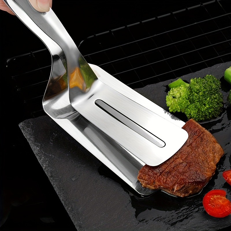 Egg Spatula Beef Steak Spatula Barbecue Tongs 2 in - Temu