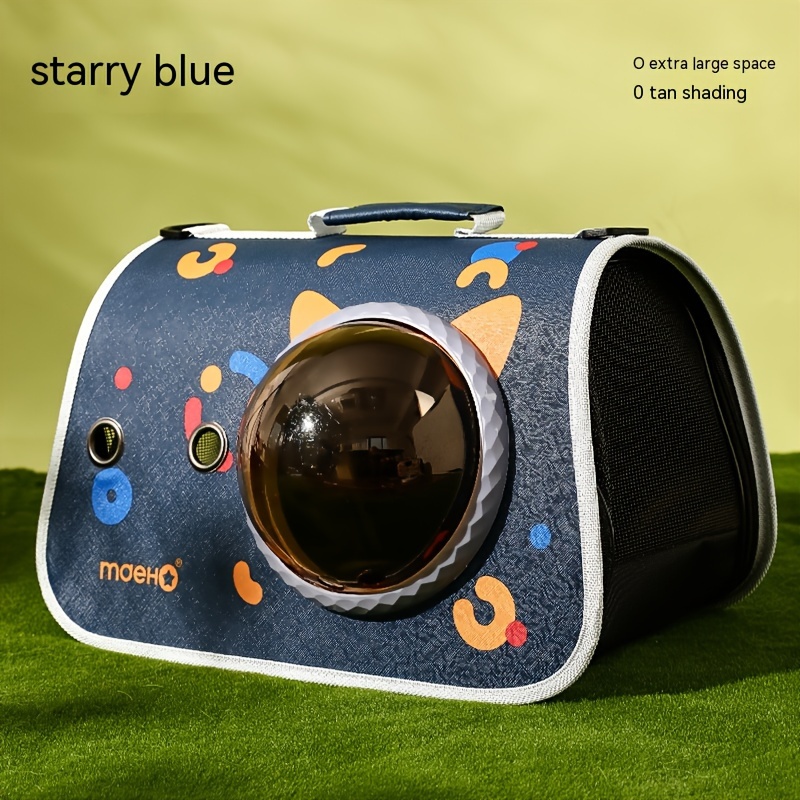 Cat Bag Portable Space Capsule Cat Shoulder Bag Breathable - Temu