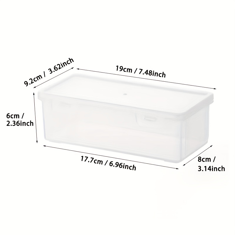 Large Capacity Transparent Plastic Storage Box For Sketch - Temu