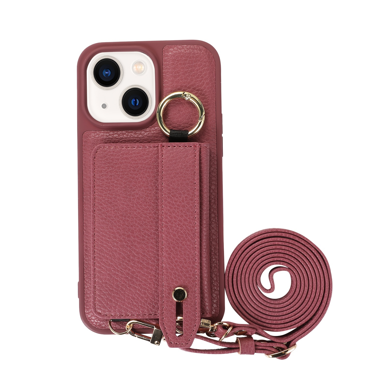 IPhone Case Designer Crossbody Wallet Phone Case For Apple Iphone 15 14 Pro  Max 13 12 11 14promax 13promax XR XS XSMAX 7 8 Luxury Lanyard Handbag Mobile  Cover Card Holder From Applewatchbands, $2.11