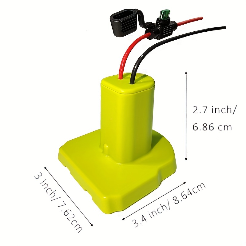 Battery Adapter For Ryobi 18v Lithium Battery - Temu