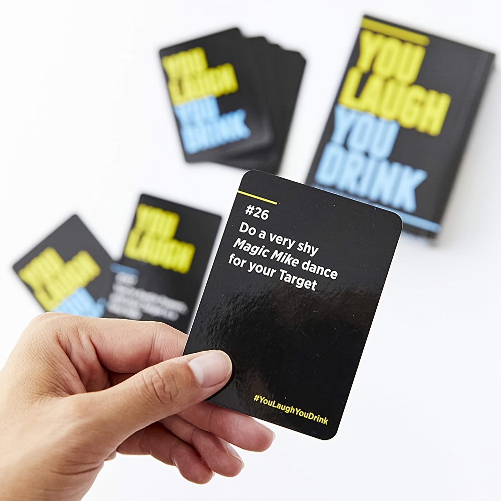 Laugh Drink Card Game Drinking Game People 't Keep A - Temu Spain
