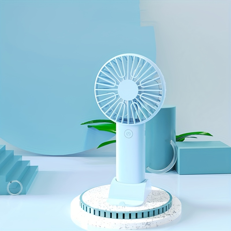  伟 祥 Petit ventilateur de Bureau à Fleurs - Mini ventilateur  Portable de Charge USB : Electronics