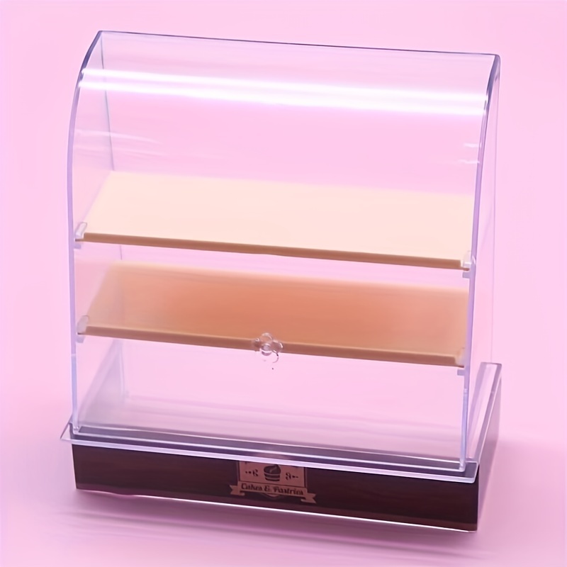 Mini Cake Cabinet: A Miniature Toy Display Cabinet Dollhouse