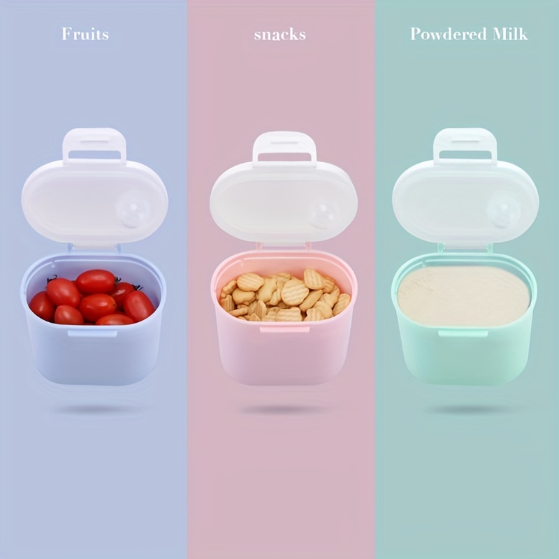 1pc Baby Formula Dispenser, Portable Milk Powder Container With Large  Capacity For Outdoor Travel, Rotatable 4-layer Storage Box For Milk Powder  & Food Supplement
