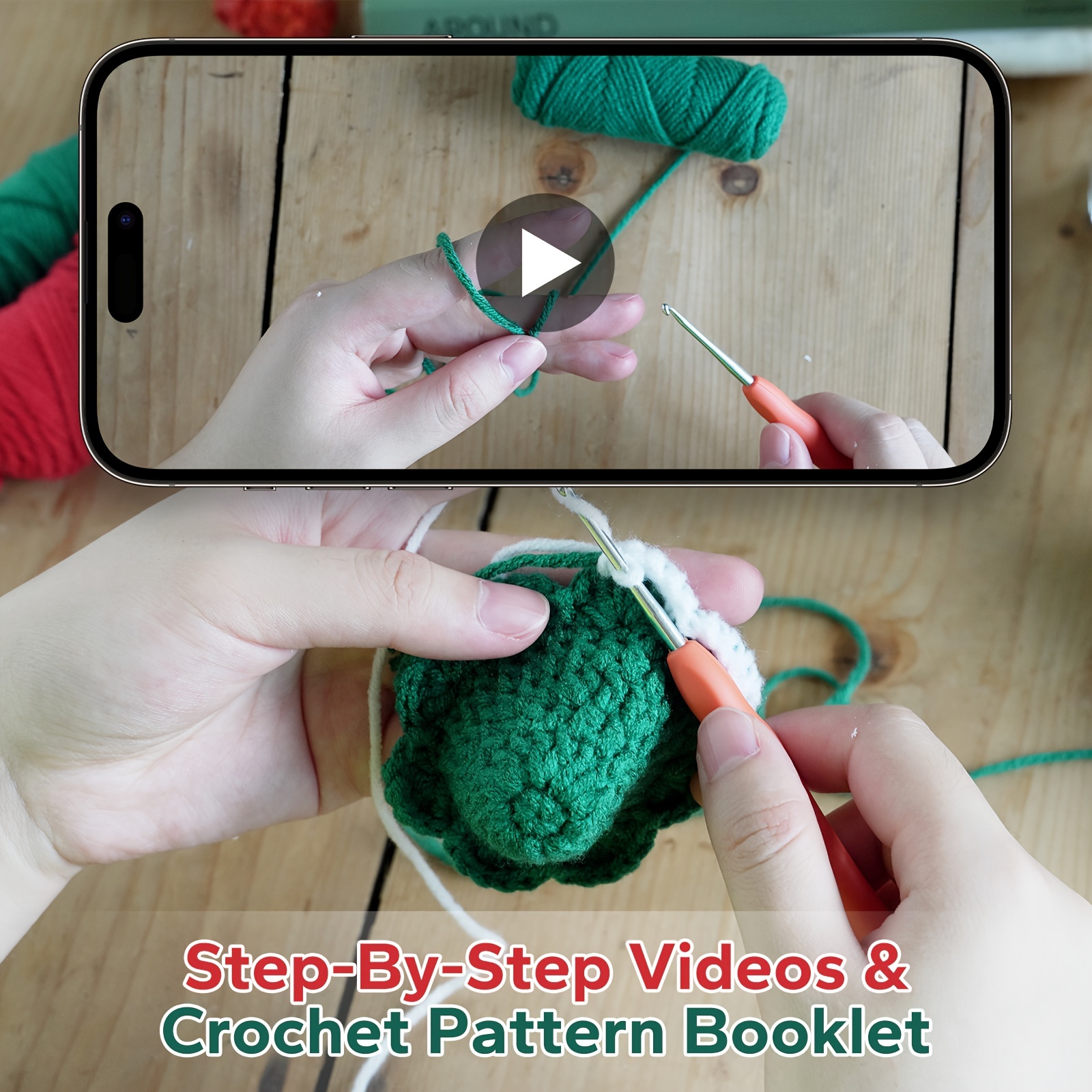 Crochet Kit For Beginners Crochet Starter Kit With Step by - Temu